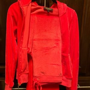 Juicy Couture Hot Pink Velour Tracksuit